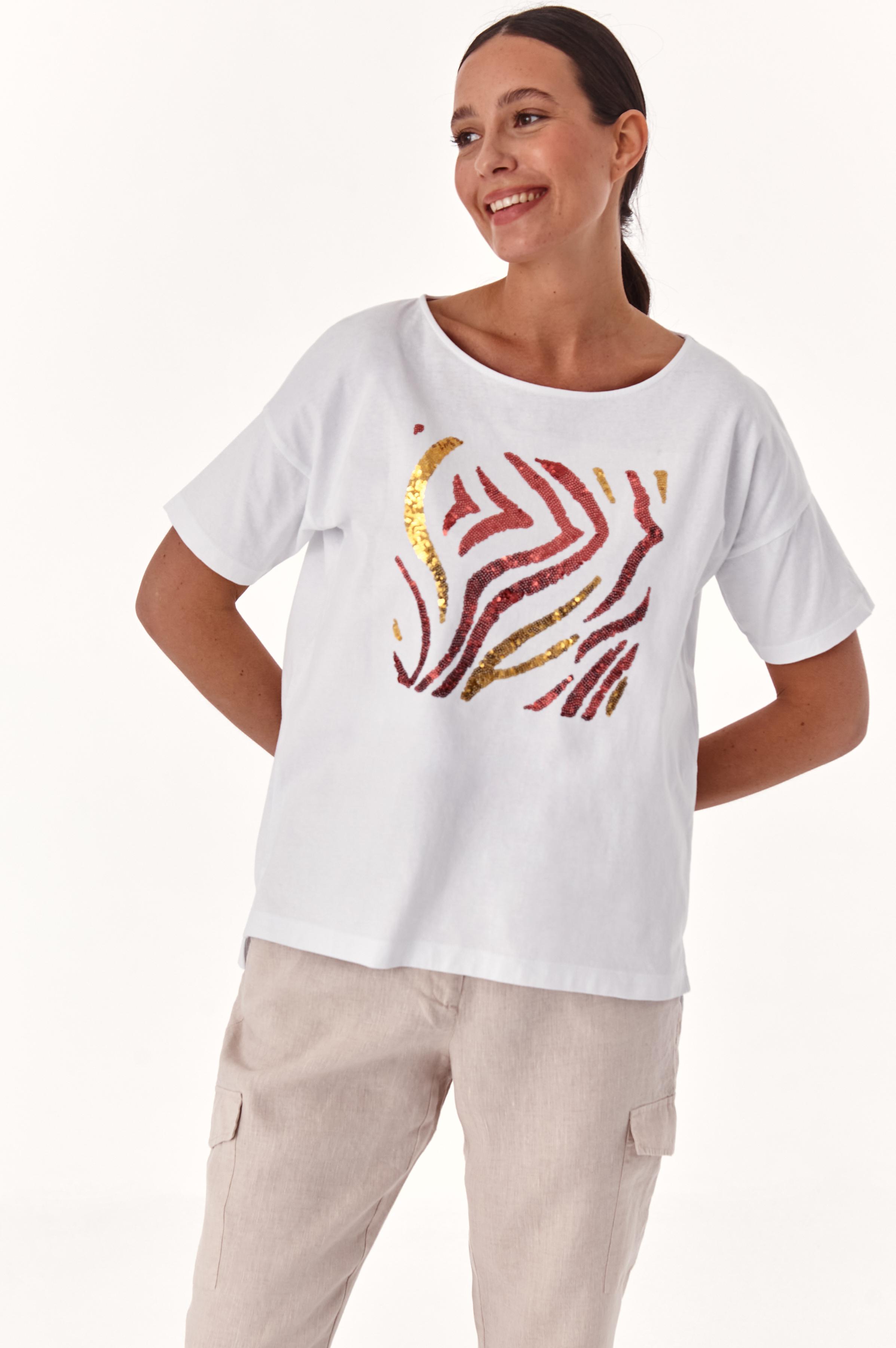 LOOSE LADIES' T-SHIRT MIZA 2